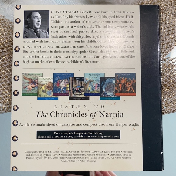 Prince Caspian 4 CD set audiobook (Chronicles of Narnia) - Picture 5 of 9